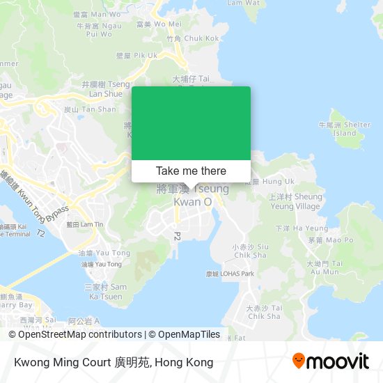 Kwong Ming Court 廣明苑 map