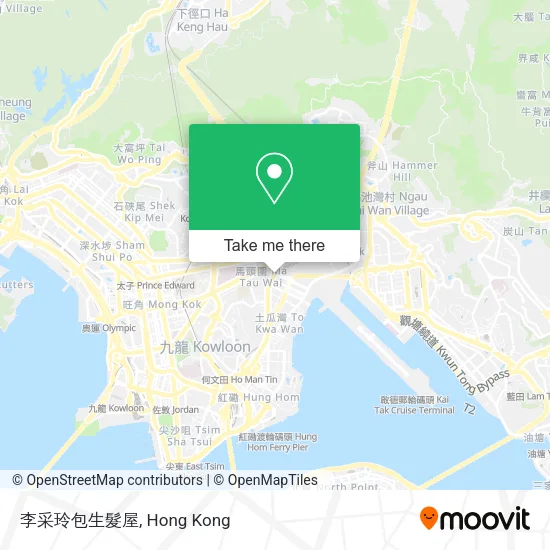 李采玲包生髮屋地圖