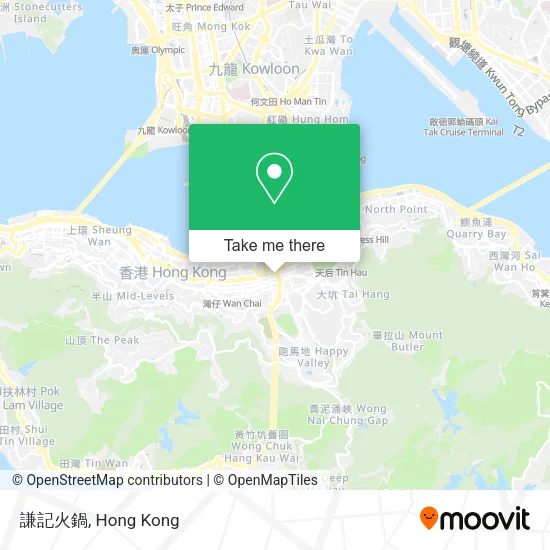謙記火鍋地圖