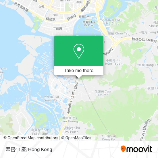 翠巒11座 map
