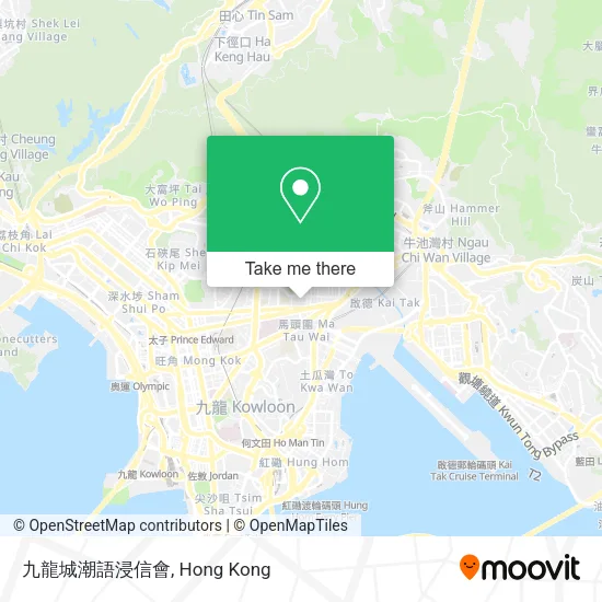 九龍城潮語浸信會 map