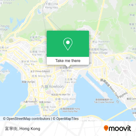 富寧街 map