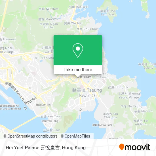 Hei Yuet Palace 喜悅皇宮 map