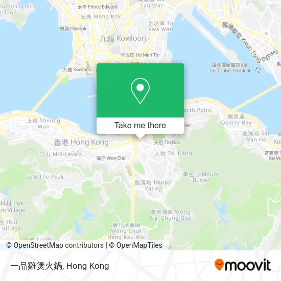 一品雞煲火鍋地圖