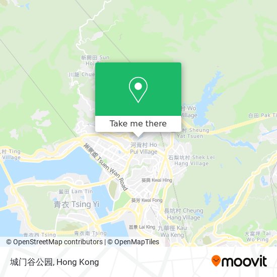 城门谷公园 map