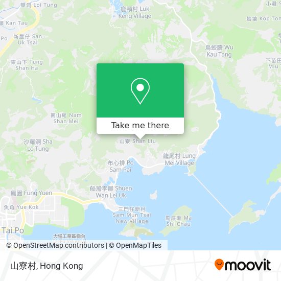 山寮村地圖