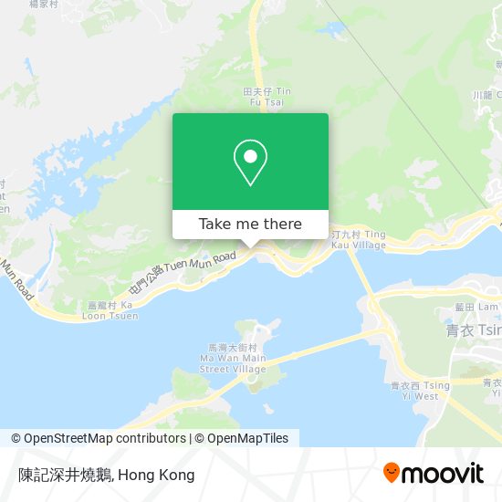 陳記深井燒鵝地圖