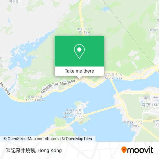 陳記深井燒鵝地圖