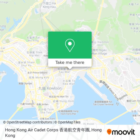 Hong Kong Air Cadet Corps 香港航空青年團地圖