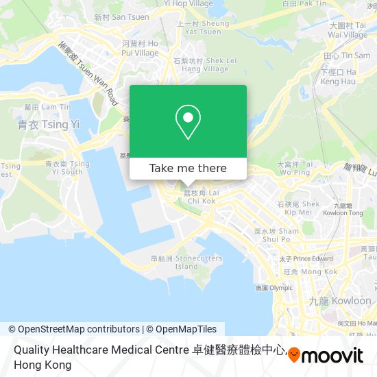 Quality Healthcare Medical Centre 卓健醫療體檢中心 map