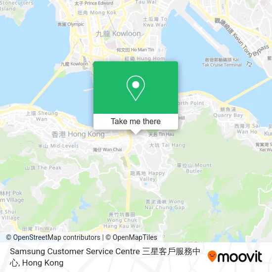 Samsung Customer Service Centre 三星客戶服務中心 map