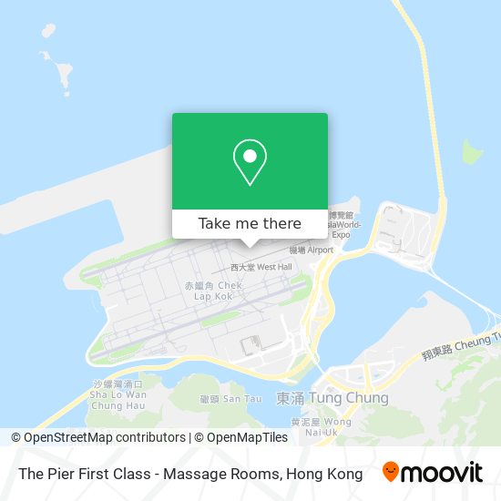 The Pier First Class - Massage Rooms地圖