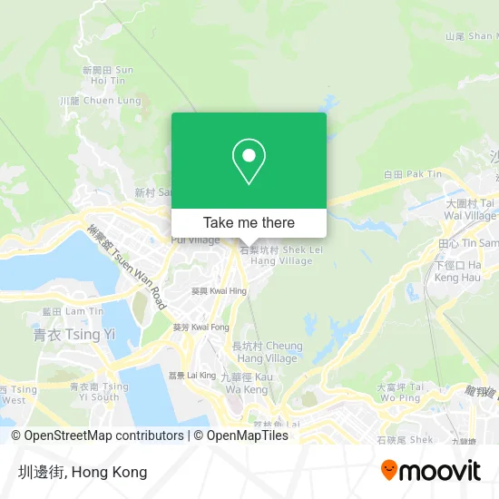 圳邊街地圖