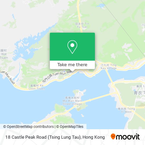 18 Castle Peak Road (Tsing Lung Tau) map