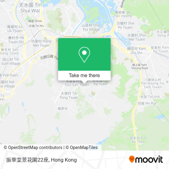 振華棠景花園22座地圖
