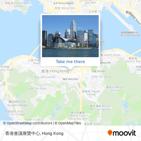 香港會議展覽中心 map