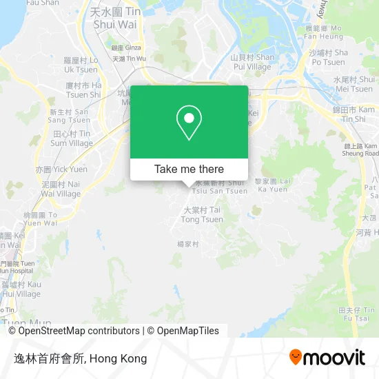 逸林首府會所 map