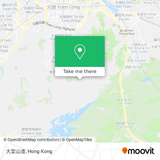 大棠山道地圖