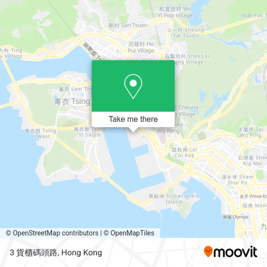 3 貨櫃碼頭路 map