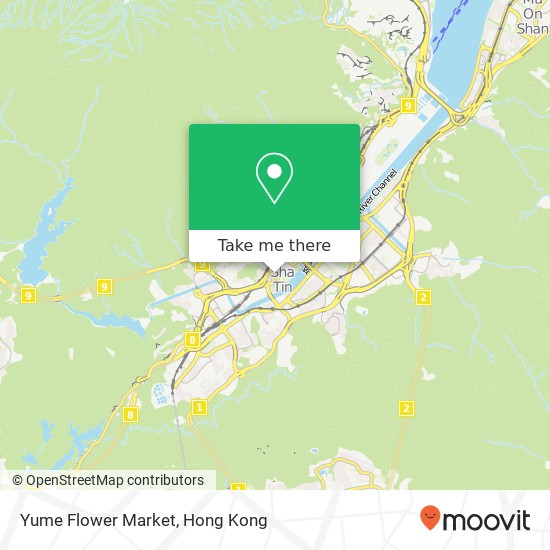 Yume Flower Market map