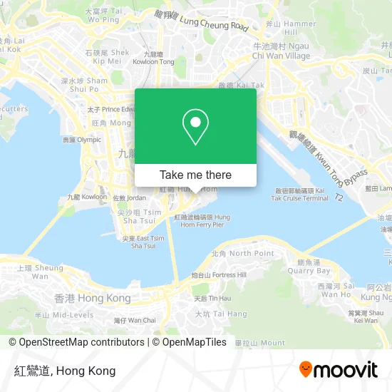 紅鸞道地圖