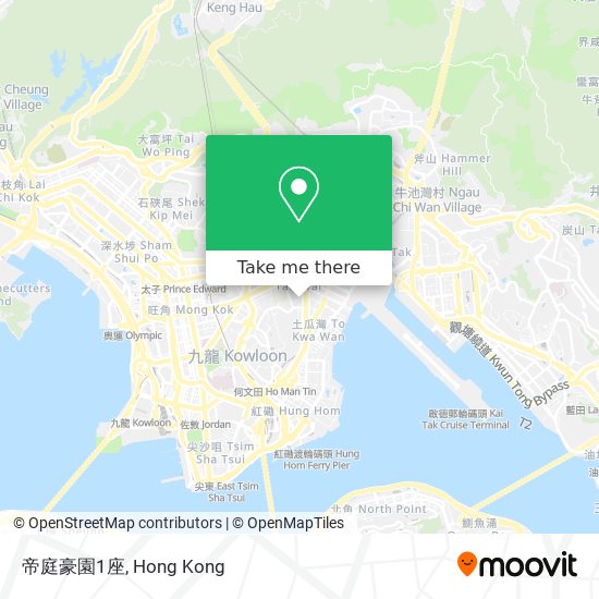 帝庭豪園1座地圖