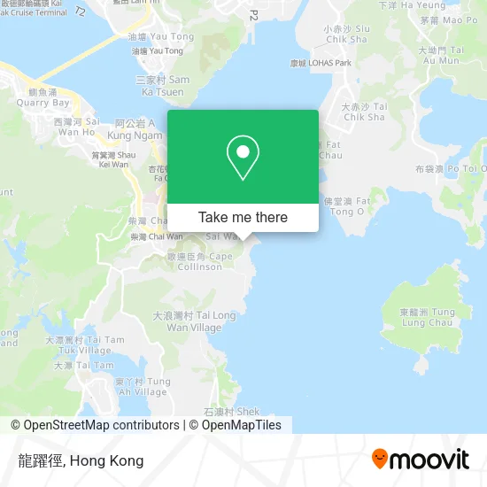 龍躍徑地圖