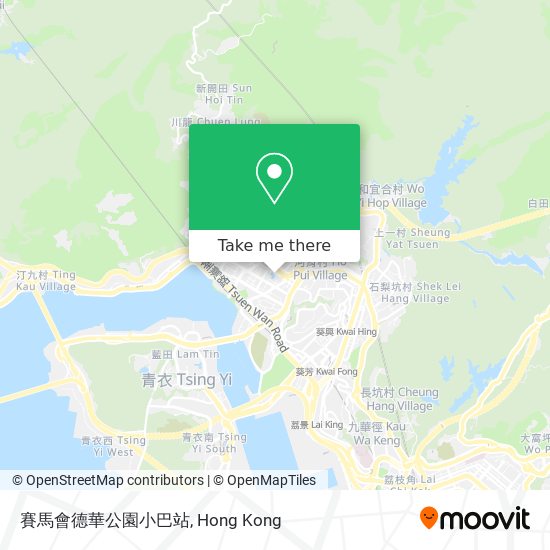 賽馬會德華公園小巴站 map
