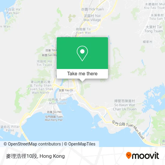 麥理浩徑10段地圖