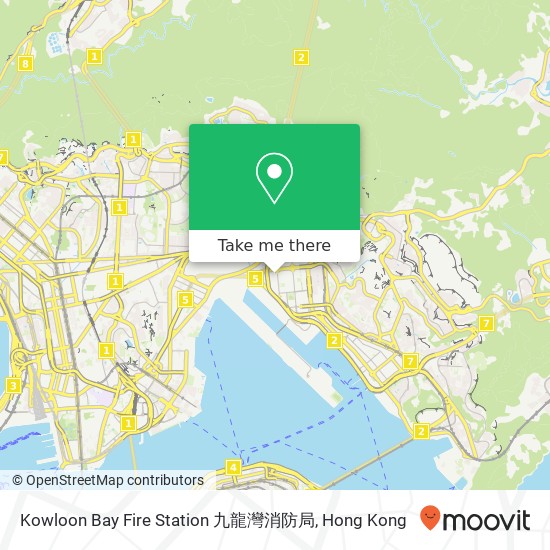 Kowloon Bay Fire Station 九龍灣消防局 map