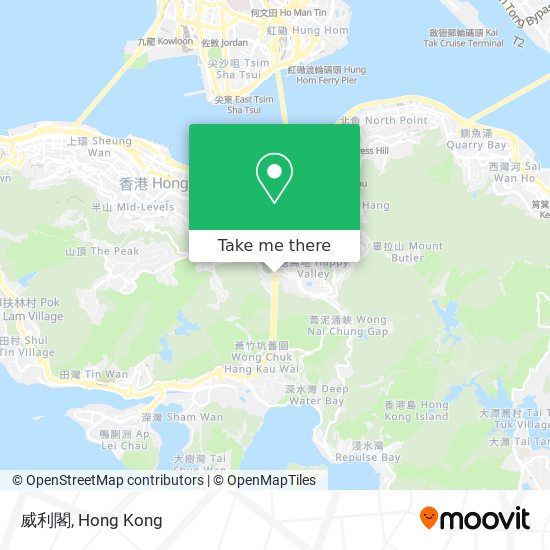 威利閣 map