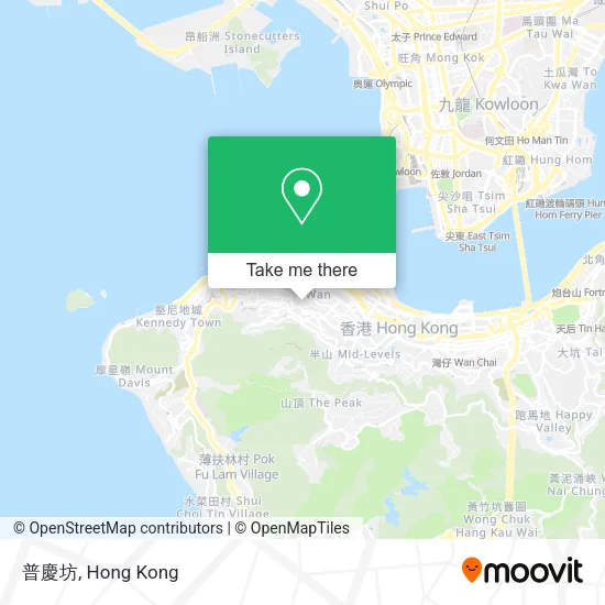 普慶坊地圖