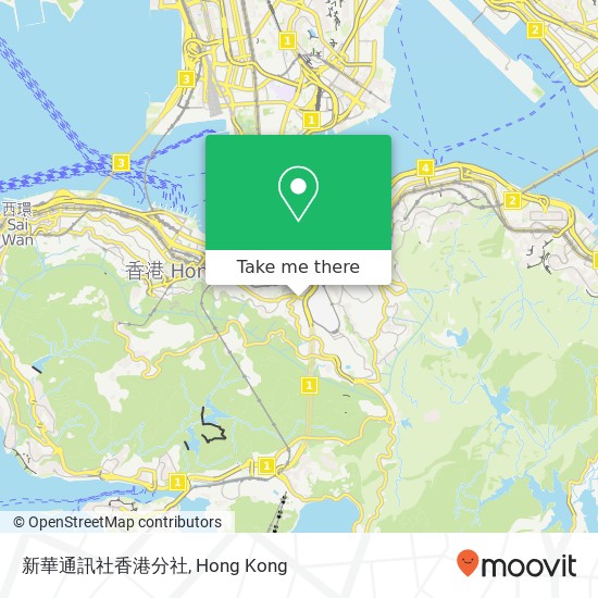 新華通訊社香港分社 map