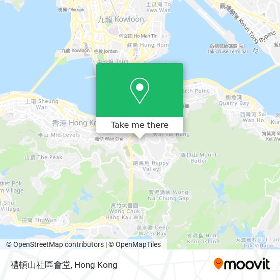 禮頓山社區會堂 map