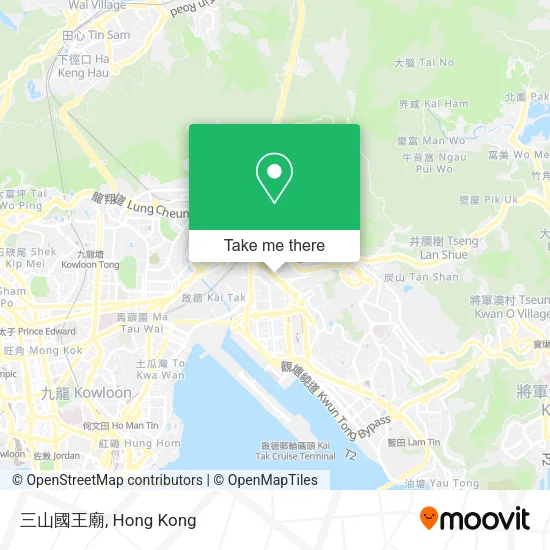 三山國王廟地圖