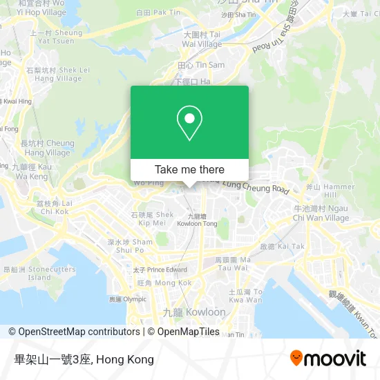 畢架山一號3座 map