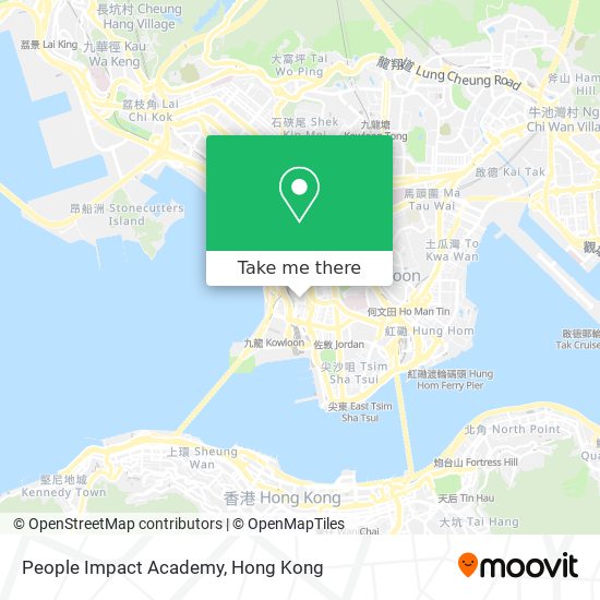 People Impact Academy map