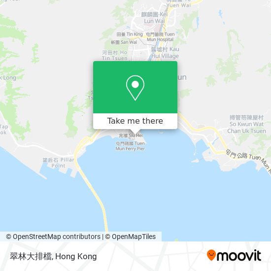 翠林大排檔地圖