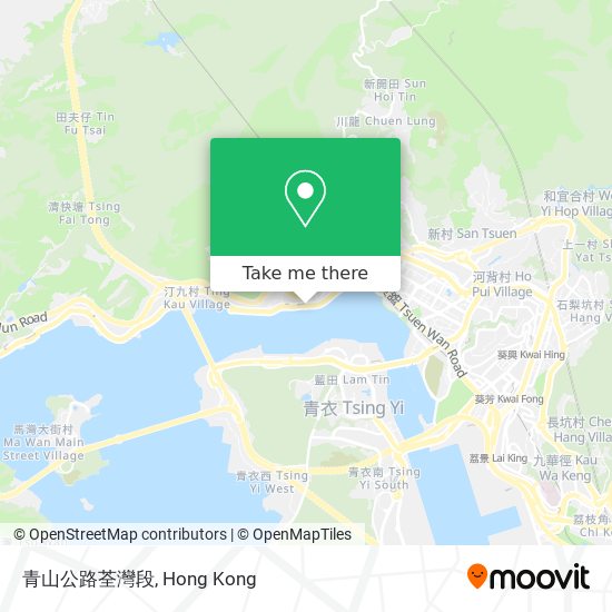 青山公路荃灣段 map