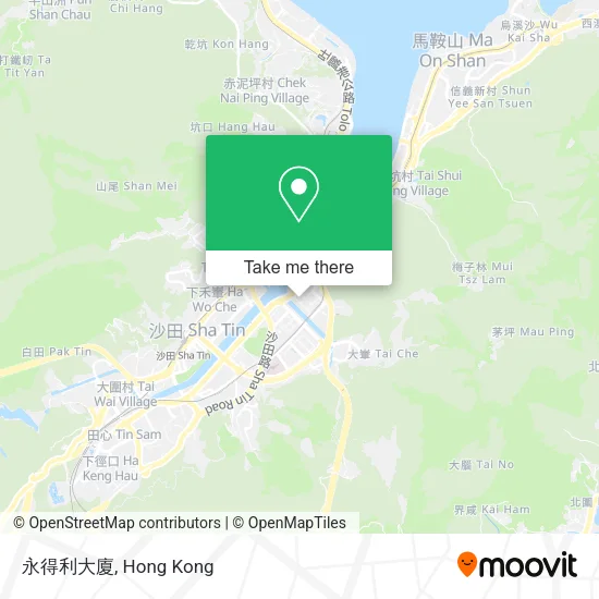 永得利大廈 map