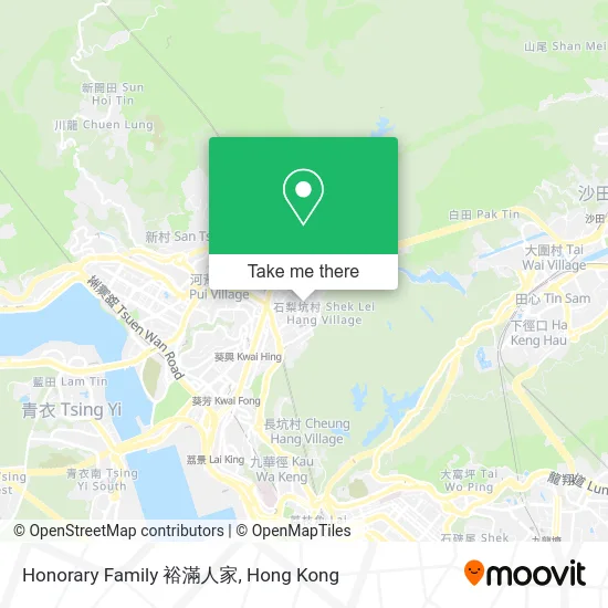 Honorary Family 裕滿人家 map