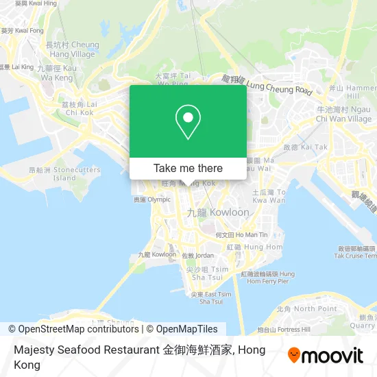 Majesty Seafood Restaurant 金御海鮮酒家 map