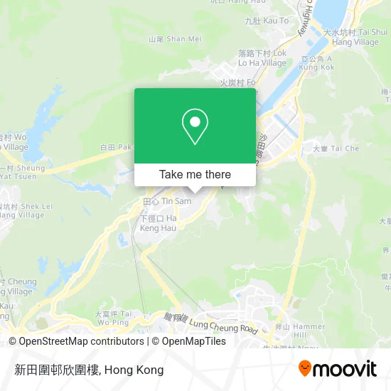 新田圍邨欣圍樓地圖