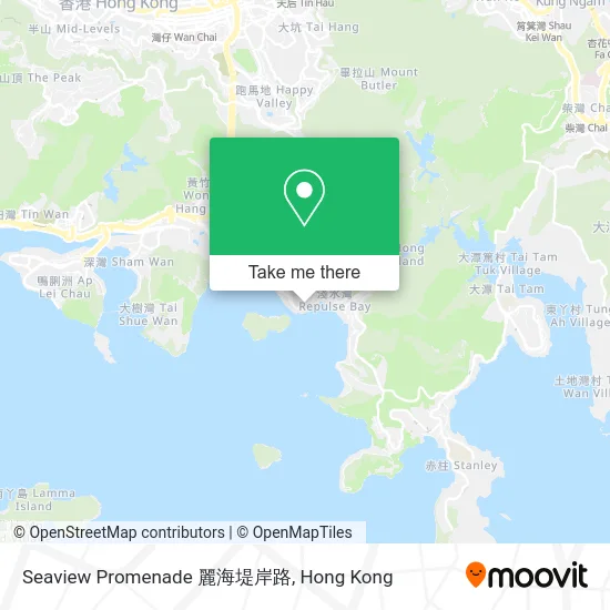 Seaview Promenade 麗海堤岸路 map