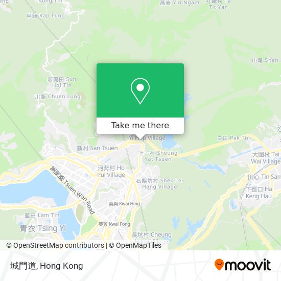 城門道地圖