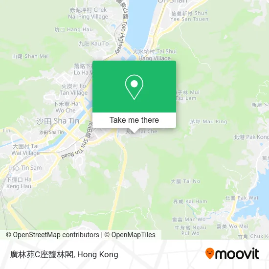 廣林苑C座馥林閣地圖