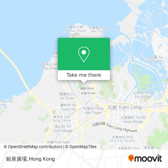 銀座廣場地圖