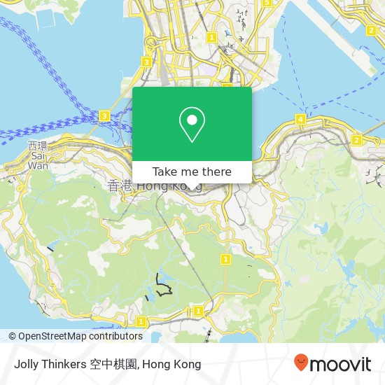 Jolly Thinkers 空中棋園 map