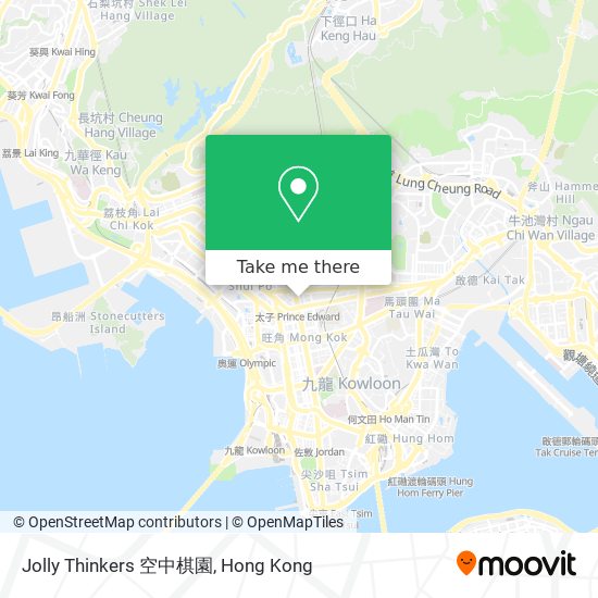 Jolly Thinkers 空中棋園地圖