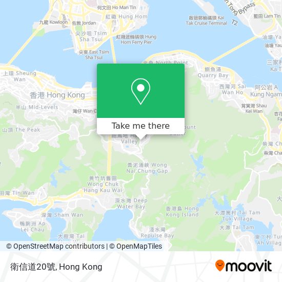 衛信道20號地圖